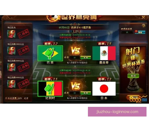 世界杯竞猜高赔率平台推荐助你精准预测赢取丰厚奖金